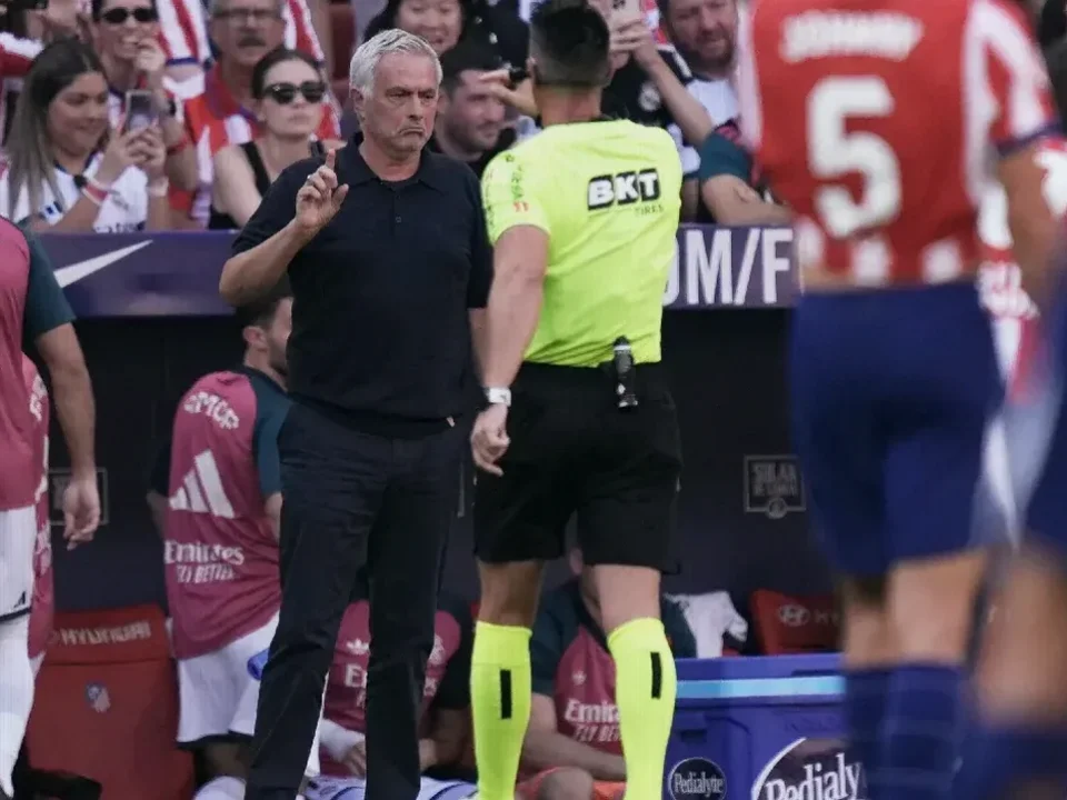 Mourinho Slams Refereeing After Real Madrid’s Derby Defeat to Atlético