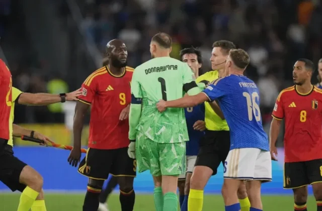 Lukaku and Donnarumma Clash After Italy vs Belgium Draw