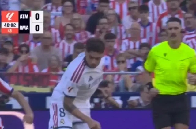 Real Madrid Call for Kang-in Lee Red Card in Atlético Derby