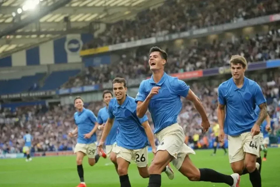 Chema Andrés Scores First Premier League Goal for Brighton Against Arsenal