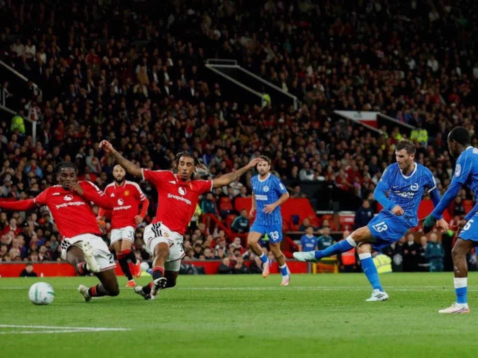 Brighton Stun Manchester United in League Cup Comeback