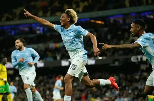 Floyd Samba Stars as Manchester City Crush Norwich 5-0 in EFL Cup
