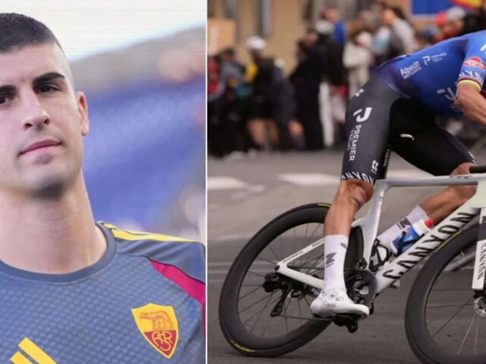 Gianluca Mancini Reveals Roma-Coloured Bike Inspired by Van der Poel