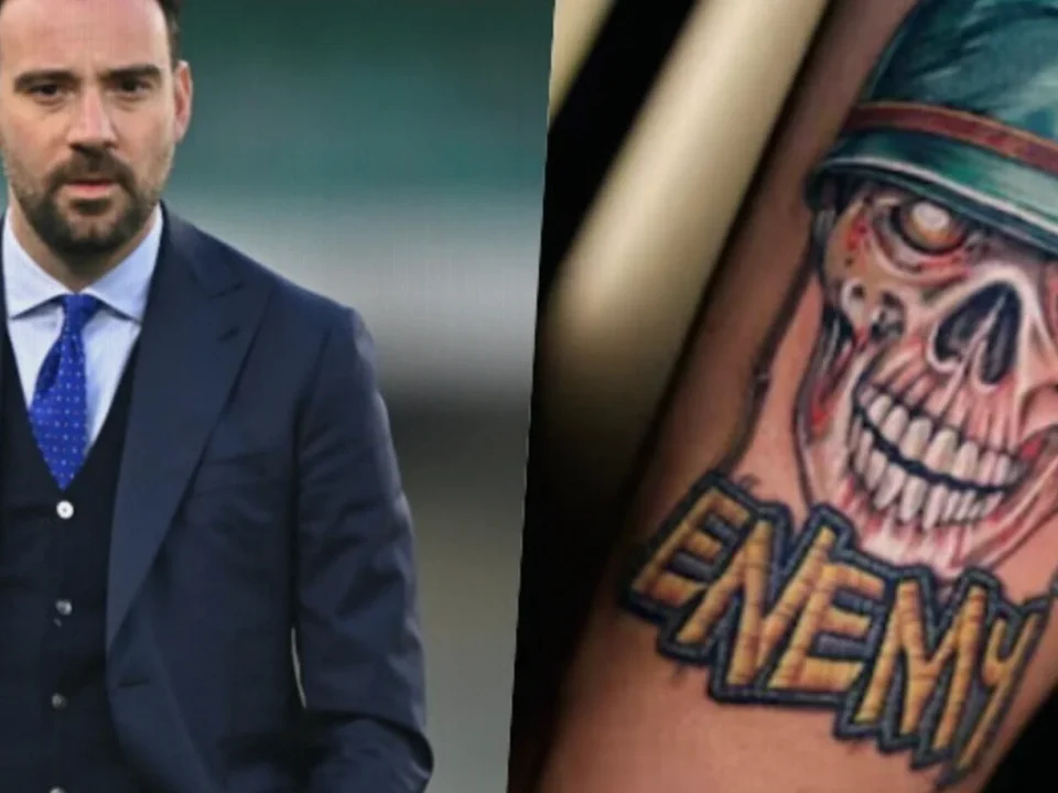 Napoli Director Giovanni Manna Unveils Bold Zombie Skull Tattoo
