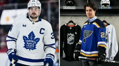 Maple Leafs Honor Hospitalized ASU Defenseman Matthew Mayich in Arizona