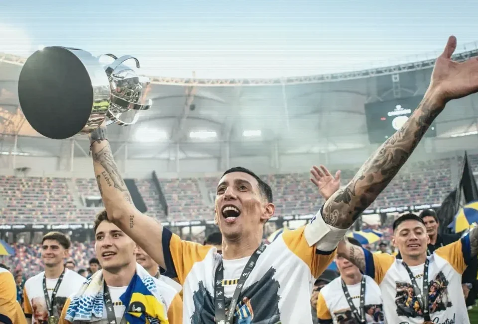 Di María’s Double Fires Rosario Central to Supercopa Internacional Glory
