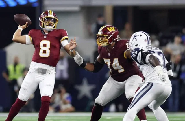 Marcus Mariota Takes Over as Jayden Daniels’ Injury Shakes Commanders