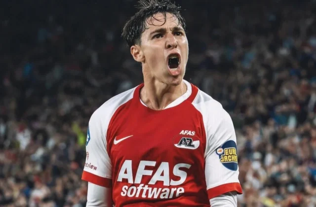 Mateo Chávez Wins AZ Alkmaar’s August Goal of the Month Award