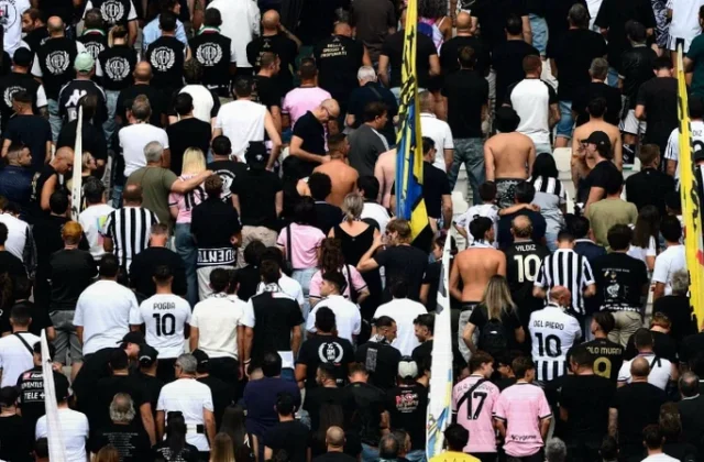 Juventus Fans Turn Backs During Sandro Mazzola Tribute at Allianz Stadium