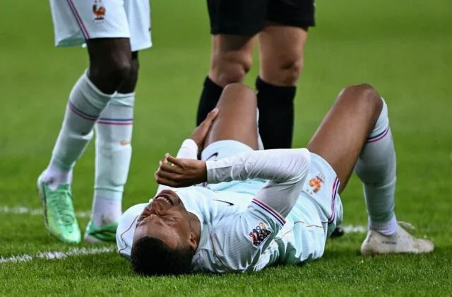 Real Madrid’s Mbappé Diagnosed With Left Knee Injury After France Duty