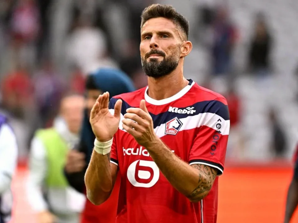 Olivier Giroud Nears 40 With Lille Still Relying on His Ligue 1 Impact