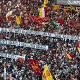 Roma Curva Sud Unveils Banner Message Ahead of Inter Clash