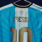 Messi Unveils Argentina Shirt for Final International Match Against Benin