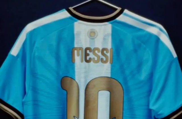 Messi Unveils Argentina Shirt for Final International Match Against Benin