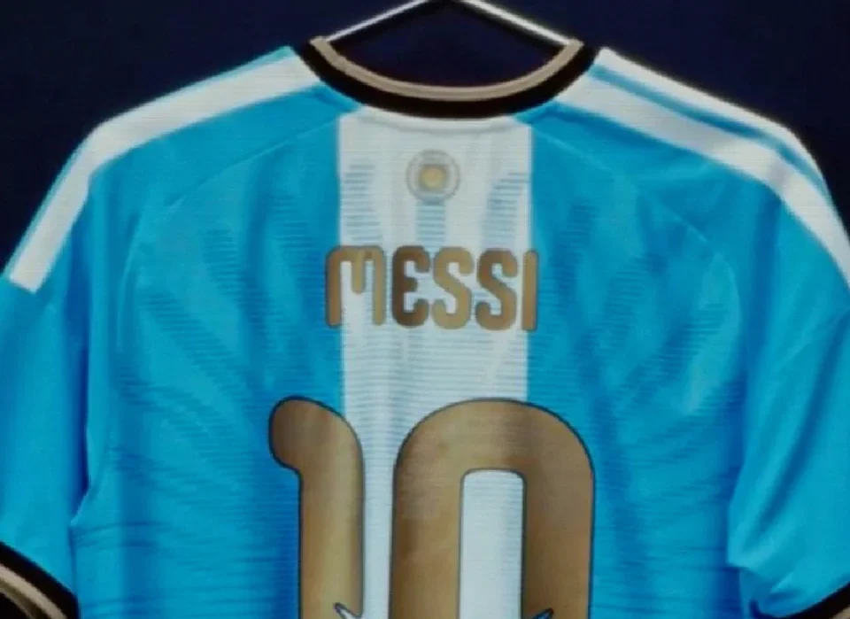 Messi Unveils Argentina Shirt for Final International Match Against Benin