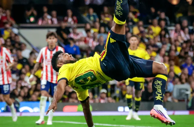 Miguel Borja Bicycle Kick Sparks América Comeback Against Guadalajara