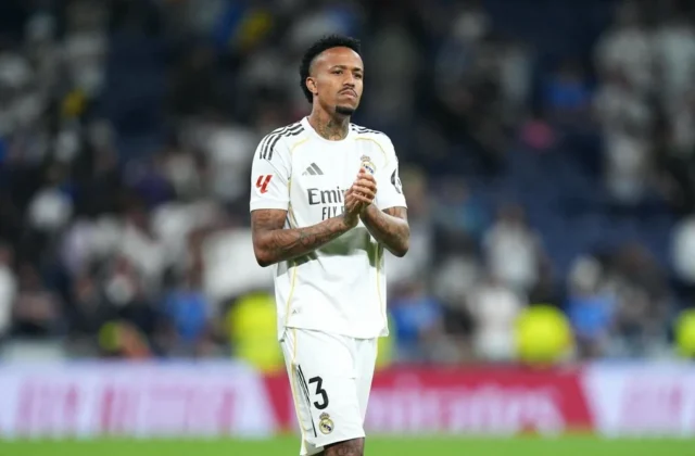 Eder Militao Returns to Real Madrid Training Ahead of Roma Clash