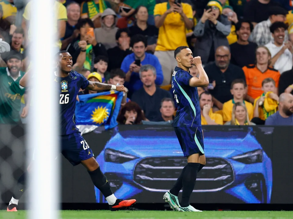 Vanderson Scores First Brazil Goal in Australia Friendly Win