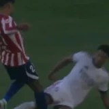 Romero Booked After Crunching Challenge on Bellingham in Madrid Derby