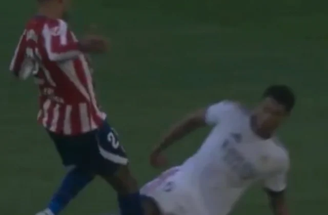 Romero Booked After Crunching Challenge on Bellingham in Madrid Derby