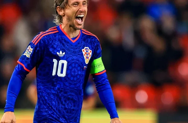 Milan’s Modric Becomes Croatia’s Oldest Ever Goalscorer