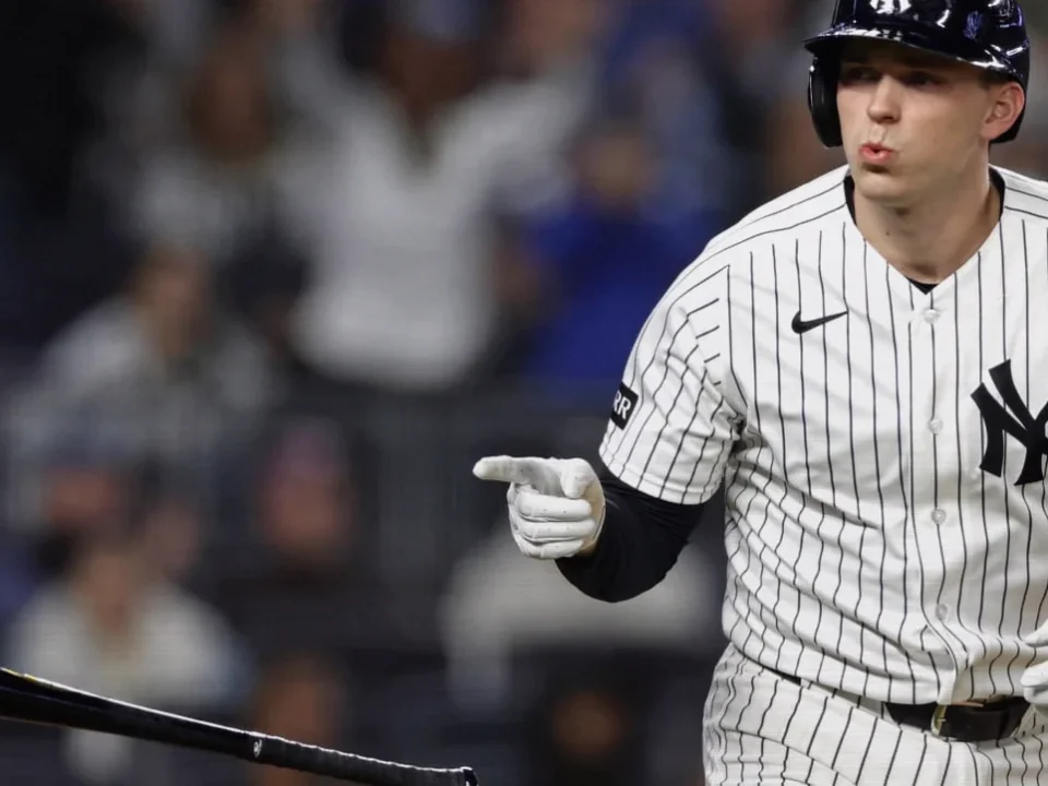 Ben Rice Ties AL Home Run Lead as Yankees Rout Rays