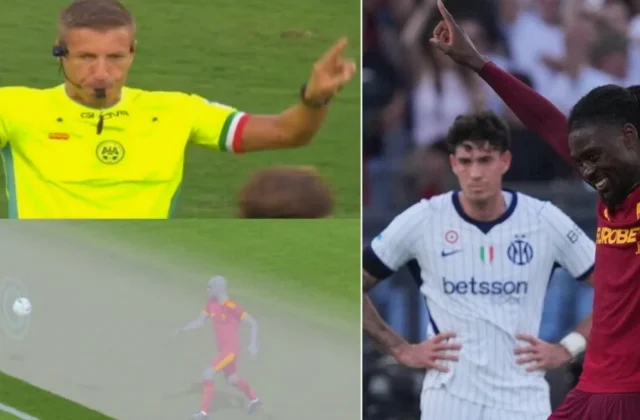 Davide Massa Earns Positive Review for Roma-Inter Officiating
