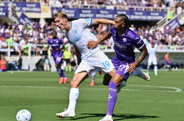 Napoli Held by Fiorentina Despite Gilmour Opener in Serie A