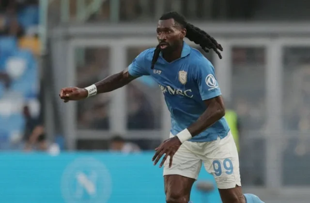 Napoli’s Anguissa Begins Rehab After Right Thigh Injury Diagnosis