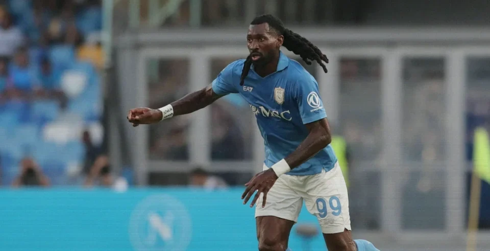 Napoli’s Anguissa Begins Rehab After Right Thigh Injury Diagnosis
