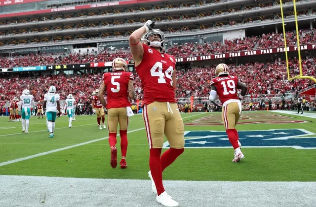 49ers’ Kyle Juszczyk Hit With $14,926 Fine for Offensive Demonstration