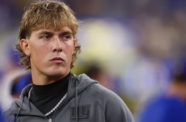 Giants QB Jaxson Dart Could Need Season-Ending Knee Surgery