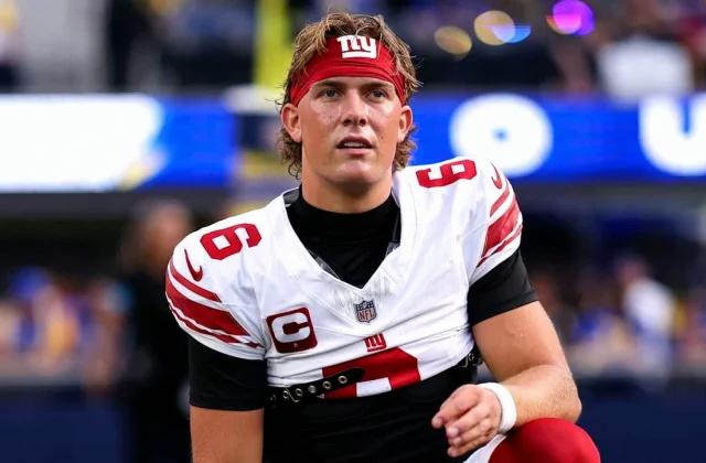 Giants Rookie QB Jaxson Dart Set for Season-Ending Knee Surgery