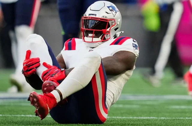 Patriots Place A.J. Brown on IR With Six-Week High Ankle Sprain