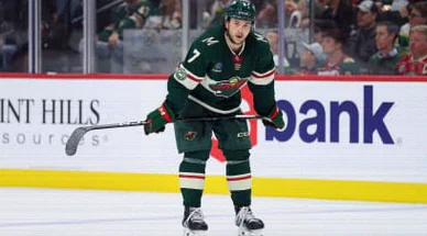 Wild’s Brock Faber Exits Preseason Game After Puck Hits Head