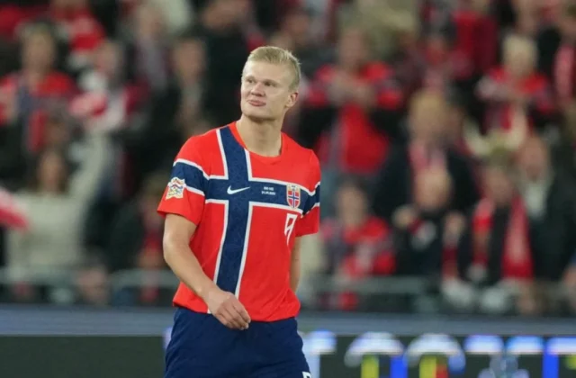 Haaland Double Fires Norway Past Denmark in Nations League Thriller