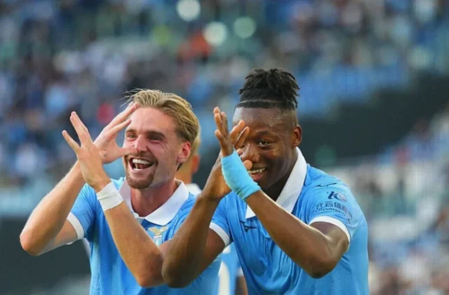 Noslin Stakes Lazio Starting Claim with Goal in Venice