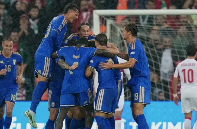 Mancini’s Italy Responds with 4-1 Nations League Win in Turkey