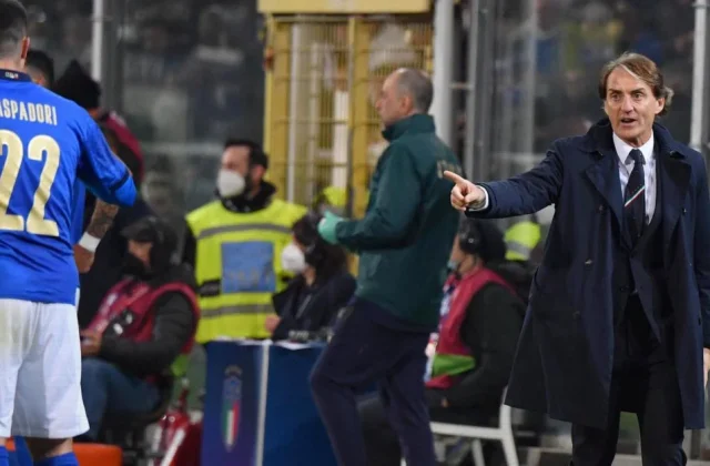 Mancini Names Nine Newcomers in Italy Squad for Azzurra Return