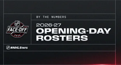 Gen Z Leads NHL’s 2026-27 Opening-Night Roster Breakdown
