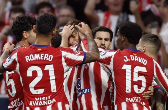 Atlético Madrid Thrash Osasuna 4-0 Ahead of Real Madrid Derby