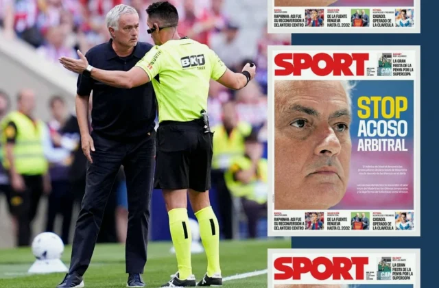 Mourinho Mocked by Catalan Press After Atlético Derby Defeat