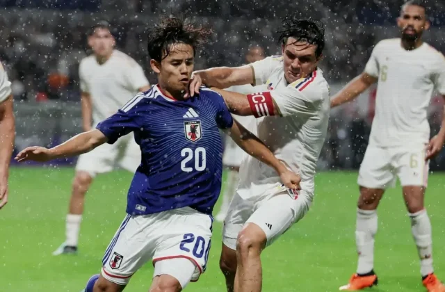 Ayase Ueda’s Late Penalty Double Lifts Japan Past Venezuela 2-1