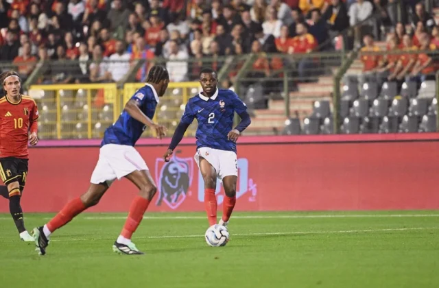 Pierre Kalulu Praises France’s Control After 1-0 Win in Belgium