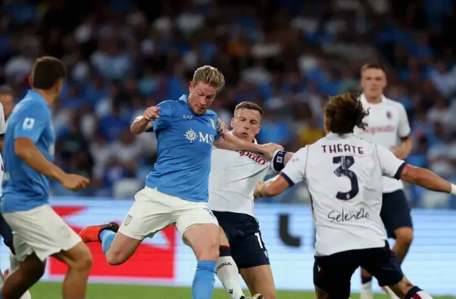 Lobotka Fires Napoli Past Bologna as De Bruyne Shapes Victory