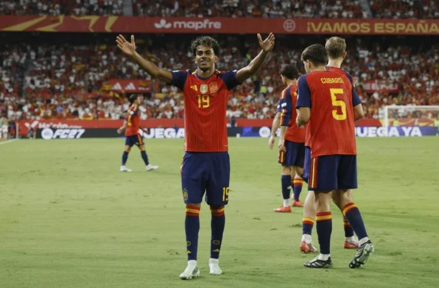 Lamine Yamal Stars as Spain Beat Croatia 4-1 in Nations League