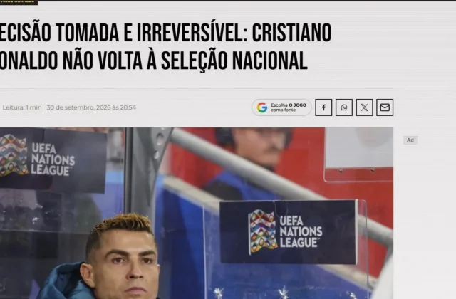 Cristiano Ronaldo Leaves Portugal Camp Ahead of Denmark Match