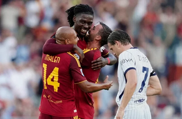 Manu Koné Scores Twice as Roma Draw with Inter After Zidane Call-Up