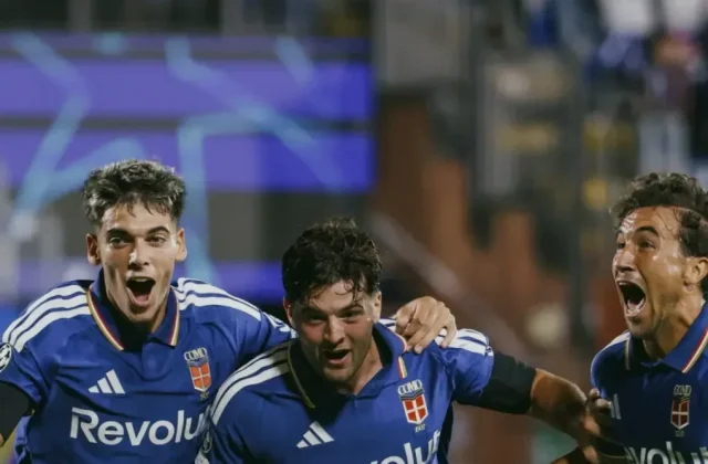 Como 1907 Crush Leipzig 4-1 in Historic Champions League Debut