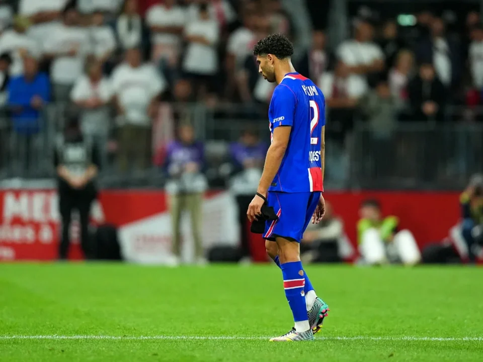 PSG Confirm Achraf Hakimi Adductor Injury After Brest Exit